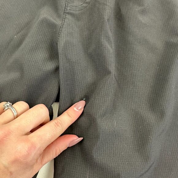 Eddie Bauer Black Mesh Lined Elastic Waist Shorts Drawstring Trunks XL 18/20 - Picture 5 of 11